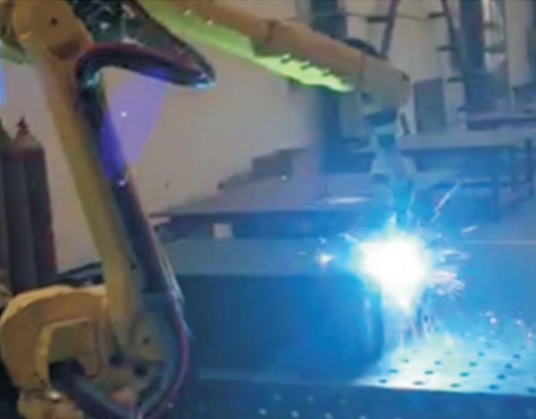 FANUC robot welding